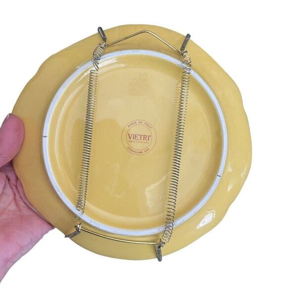 Vietri Made in Italy 7.75” Apple Decor Display Dish - Picture 5 of 8